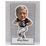 1972 NFLPA Vinyl Stickers Football George Blanda 1972 NFLPA Vinyl Stickers Football George Blanda