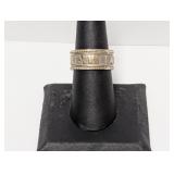 .925 Sterling Roamn Numeral Band Sz 7 .925 Sterling Roamn Numeral Band Sz 7