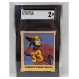 1949 Leaf Sammy Baugh 26 SGC 2 1949 Leaf Sammy Baugh 26 SGC 2