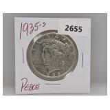 1935-S 90% Silv Peace $1 Dollar 1935-S 90% Silv Peace $1 Dollar