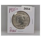 1935-S 90% Silv Peace $1 Dollar 1935-S 90% Silv Peace $1 Dollar