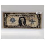 1923 Blue Seal $1 Silver Certificate 1923 Blue Seal $1 Silver Certificate