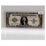 1923 Blue Seal $1 Silver Certificate 1923 Blue Seal $1 Silver Certificate