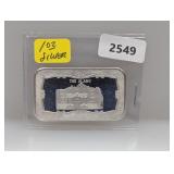 1oz .999 Silv Alamo Art Bar 1oz .999 Silv Alamo Art Bar