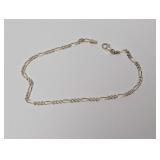 9" .925 Sterl Elongated Link Chain Bracelet 9" .925 Sterl Elongated Link Chain Bracelet