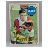 1969 Topps Baseball Johnny Bench HOF 95 1969 Topps Baseball Johnny Bench HOF 95
