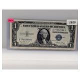 1935-E Blue Seal $1 Silver Certificate 1935-E Blue Seal $1 Silver Certificate