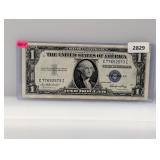 1935-E Blue Seal $1 Silver Certificate 1935-E Blue Seal $1 Silver Certificate