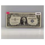 1957 Blue Seal $1 Silver Certificate 1957 Blue Seal $1 Silver Certificate