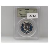 PCGS 1967 MS66 Silv JFK Half $1 Dollar PCGS 1967 MS66 Silv JFK Half $1 Dollar