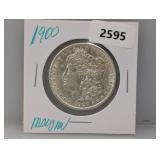 1900 90% Silv Morgan $1 Dollar