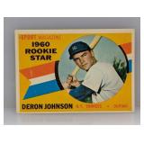 1960 Topps Baseball Deron Johnson 134