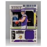 2024 Panini Contenders Ticket Swatch J.J. McCarthy