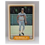 1982 Fleer Cal Ripken Jr RC #176 Creases/Corners