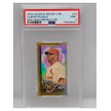 2022 Pujols A&G Chrome Mini Gold Ref /50 PSA 9