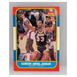 1986 Fleer Karriem Abdul-Jabbar #1