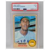 1968 Topps 410 Fergie Jenkins PSA 3