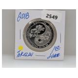 2018 1oz .999 Silv Equilibrium Tokelau