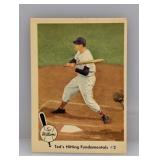 1959 Fleer Ted Williams #72 Stain