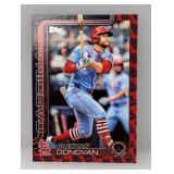 Brendan Donovan 2025 Topps Team Color Variation SP