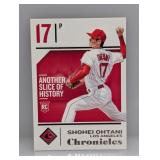 2018 Chronicles Shohei Ohtani RC 1
