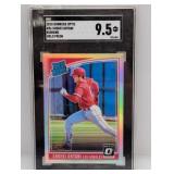 2018 Ohtani Optic Running Holo Prizm RC SGC 9.5