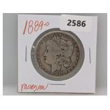 1889-O 90% Silv Morgan $1 Dollar