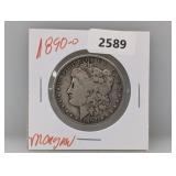 1890-O 90% Silv Morgan $1 Dollar