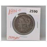 1894-O 90% Silv Morgan $1 Dollar