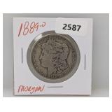 1889-O 90% Silv Morgan $1 Dollar