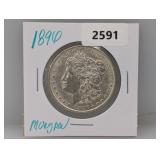 1896 90% Silv Morgan $1 Dollar