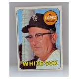 1969 Topps Baseball Al Lopez HOF 527