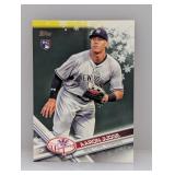 2017 Topps Aaron Judge Holiday Rookie #99