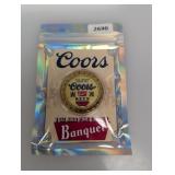 1oz .999 Copper Coors Banquet Round