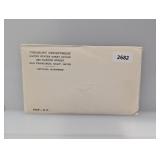 Sealed 1969 UNC US Mint Set