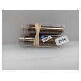 Two Rolls of 1930s Pennies