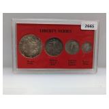 Liberty Series 90% Silv Coin Set