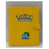 1999 Pokemon Vintage Binder Yellow Bulbasaur