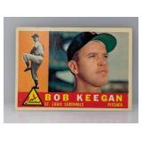 1960 Topps Baseball Bob Keegan 291