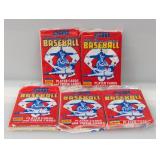 (5) Packs 1988 Score Baseball