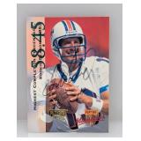 1998 Playoff Authentic Dan Marino Milestones Auto