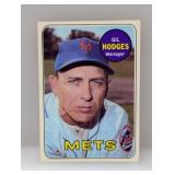 1969 Topps Baseball Gil Hodges HOF 564 Stain