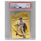 2000 Topps Hands Of Gold HG7 Greg Maddux PSA 8