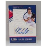 2018 USA Nolan Gorman Game Used Auto SP 066/199