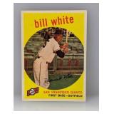 1959 Topps Baseball Bill White 359
