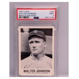 1980 TCMA Renata Galasso 105 Walter Johnson PSA 9