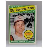 1969 Topps Baseball Johnny Bench HOF 430