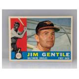 1960 Topps Baseball Jim Gentile 448