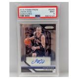 2018 Jason Kidd Panini Prizm Signatures Auto PSA 9