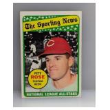 1969 Topps Baseball Pete Rose 424